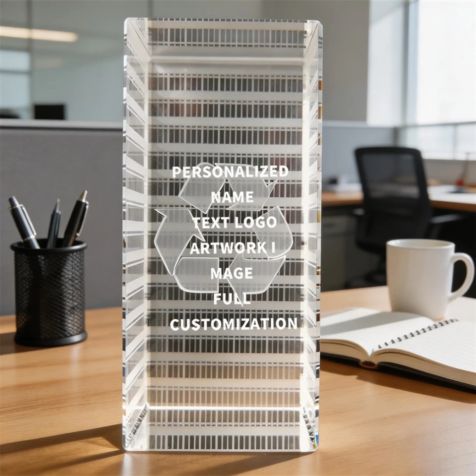 Personalizirani zaslon s logotipom Premium Desktop Trophy